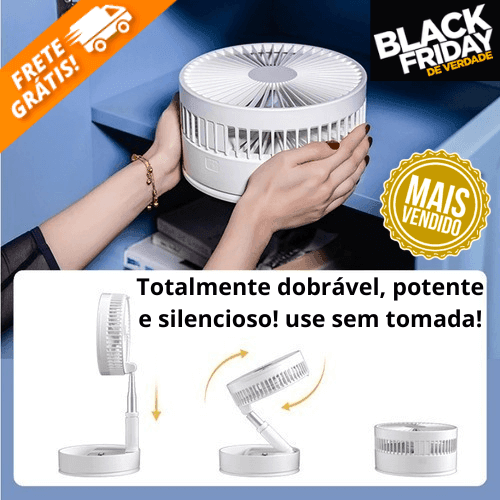 VentULTRA - Ventilador ULTRA Dobrável + TURBO POTENTE + BRINDE EXCLUSIVO (BLACK FRIDAY) - Minha loja