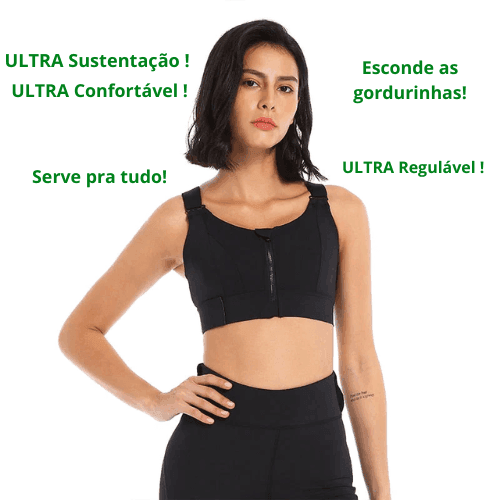 Top ULTRA Sustentação e Conforto - XÔ GORDURINHAS + BRINDE ILUMINADOR - Minha loja